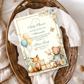 Woodland Baby Friends Baby shower Kaart