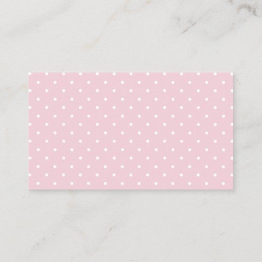 Woodland Baby Girl Diaper Raffle Enclosure Card Informatiekaartje (Achterkant)