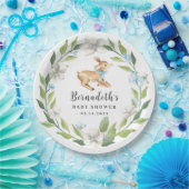 Woodland Baby Herten Baby shower Papier Bord (Feest)