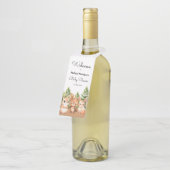 Woodland Baby Jongen Douche Flessenhanger (Schuin)