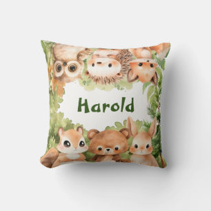 Woodland Baby Jongen Douche Kussen