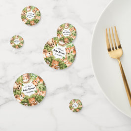 Woodland Baby Jongen Douche Party Confetti