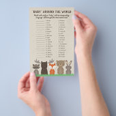 Woodland Baby rond het World Translation Game Flyer (Hand)