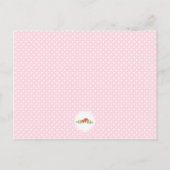 Woodland Baby shower Advice Card voor moeder Advieskaart (Achterkant)