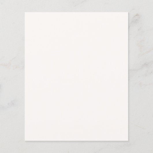 Woodland Baby shower Advice Kaart (Achterkant)