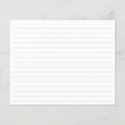 Woodland Baby shower Advies Kaart | grillige mushr (Achterkant)