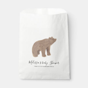 Woodland Baby shower Chic Beer Custom Bedankzakje
