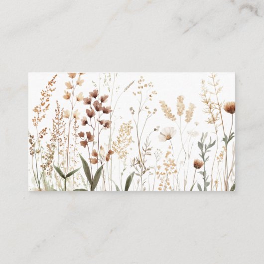 Woodland Baby shower Diaper Raffle Informatiekaartje (Achterkant)