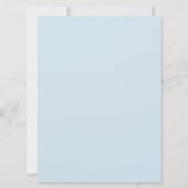 Woodland Baby shower Invitation - Bos Dieren Kaart (Achterkant)