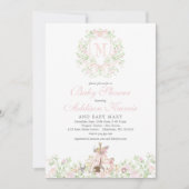 Woodland Baby shower invitation Kaart (Voorkant)
