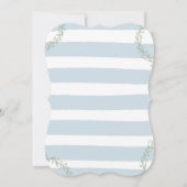 Woodland Baby shower Invitation Whimsical Shower Kaart (Achterkant)