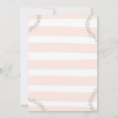 Woodland Baby shower Invitation Whimsical Shower Kaart (Achterkant)