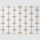 Woodland baby shower package Sheep Tissuepapier (Voorkant)