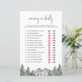 Woodland Baby Shower Raad Wie Het Heeft Gezegd Spe (Staand voorkant)