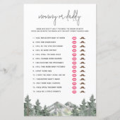 Woodland Baby Shower Raad Wie Het Heeft Gezegd Spe (Voorkant)