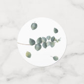 Woodland Baby shower Sociale Afstand Confetti (Kleine voorkant)