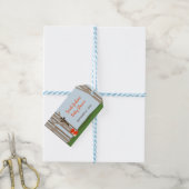 Woodland Baby's Baby shower Cadeaulabel (Met Touw)
