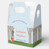 Woodland Baby's Baby shower Favor Box Bedankdoosjes (Geopend)