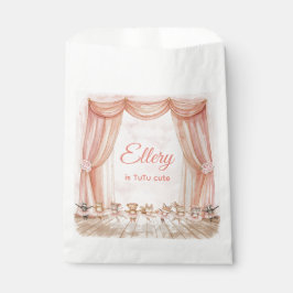 🦊🐰🩰 Woodland Ballerina Party Favoriete Tassen Bedankzakje