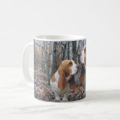 Woodland Basset Hound Koffiemok (Voorkant links)