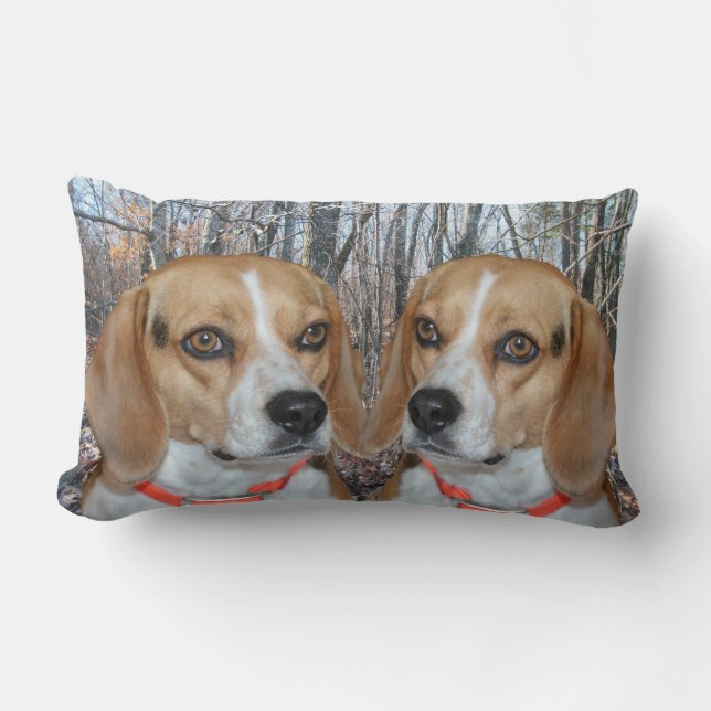 Woodland Beagles Kussen (Voorkant)