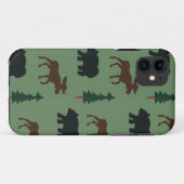 Woodland Bear Moose iPhone 5 Casemate Hoes (Achterkant (horizontaal))