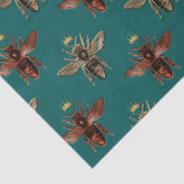 Woodland Bee Serie Ontwerp 11 Tissue Papier (Detail)