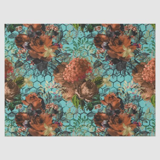 Woodland Bee Serie Ontwerp 23 Tissue Papier (Voorkant)