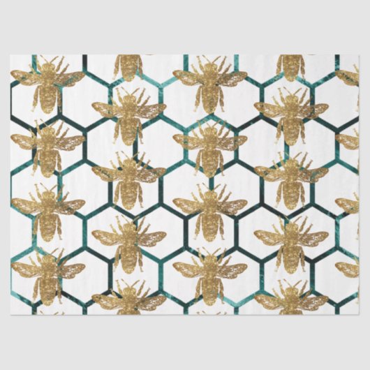 Woodland Bee-serie ontwerp 54 Tissuepapier (Voorkant)