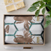 Woodland Bee-serie ontwerp 57 Tissuepapier (Geschenk)