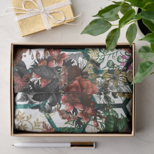 Woodland Bee-serie ontwerp 60 Tissuepapier (Geschenk)