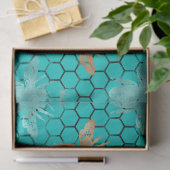 Woodland Bee Series Design 22 Vloeipapier Tissuepapier (Geschenk)