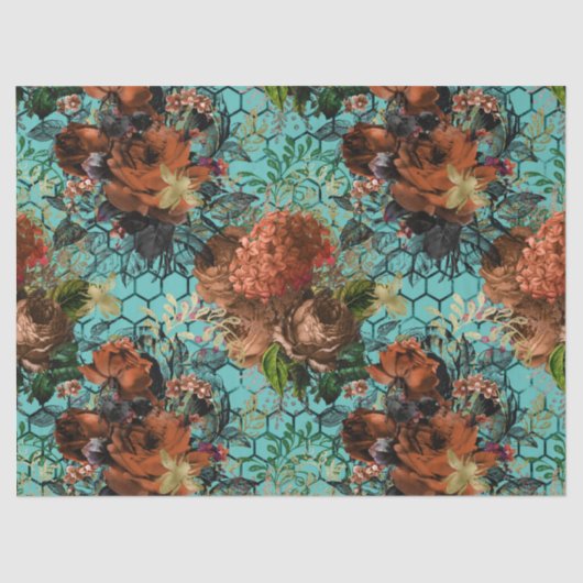 Woodland Bee Series Design 23 Tissue Paper Tissuepapier (Voorkant)