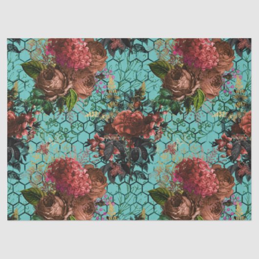 Woodland Bee Series Design 24 Tissue Paper Tissuepapier (Voorkant)