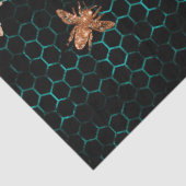 Woodland Bee Series Design 2 Vloeipapier Tissuepapier (Detail)