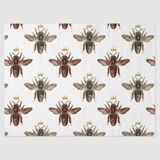 Woodland Bee Series Design 36 Tissuepapier (Voorkant)