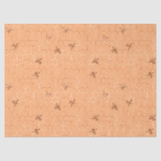 Woodland Bee Series Design 5 tissuepapier (Voorkant)