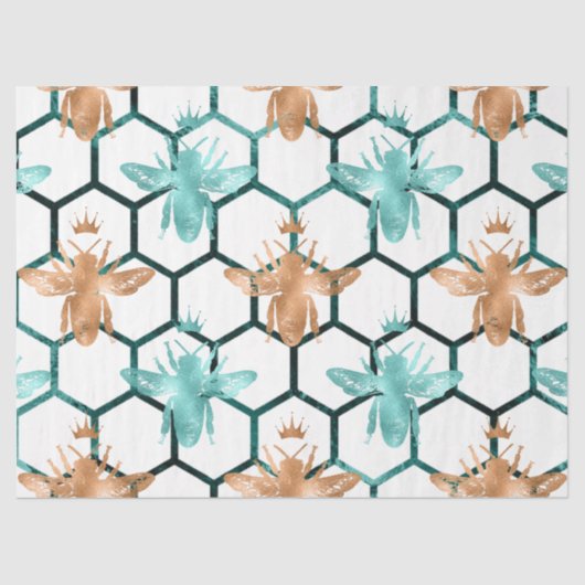 Woodland Bee Series Design 63 Tissuepapier (Voorkant)