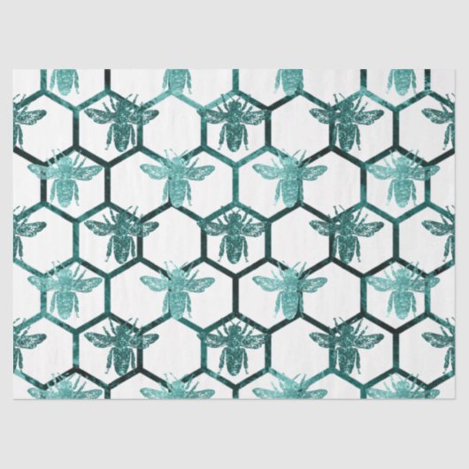 Woodland Bee Series Design 65 Tissuepapier (Voorkant)