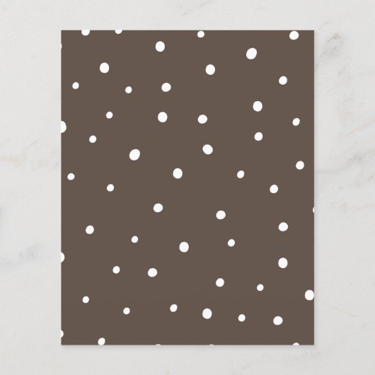 Woodland Beer Baby Name Shower Game (Achterkant)