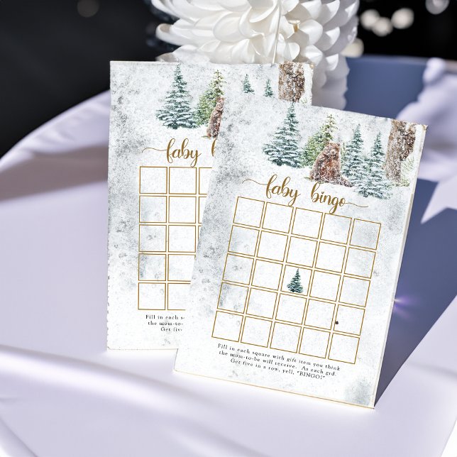 Woodland beer baby shower bingogame (Creator heeft geüpload)