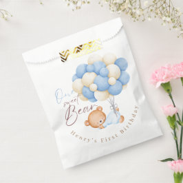 Woodland Beer Boy 1st Verjaardag Party Pastel Bedankzakje