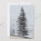 Woodland Beer Boy's Camping Birthday Party Kaart (Achterkant)