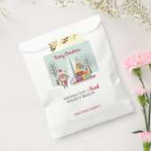 Woodland Beer Kerstmis Bedankzakje (Gezegeld)