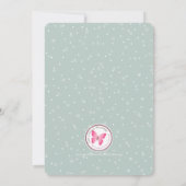 Woodland Beer Kerstmis Kaart (Achterkant)