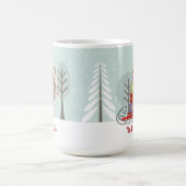 Woodland Beer Kerstmis Koffiemok (Center)