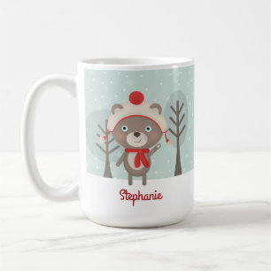 Woodland Beer Kerstmis Koffiemok