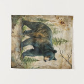 Woodland Beer Tapestry Wandkleed (Voorkant (horizontaal))