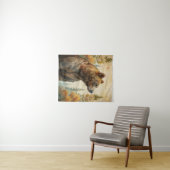 Woodland Beer Tapestry Wandkleed (In Situ (horizontaal))