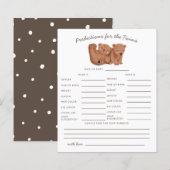 Woodland Beer Twins Predics & Advice Kaart (Voorkant / Achterkant)